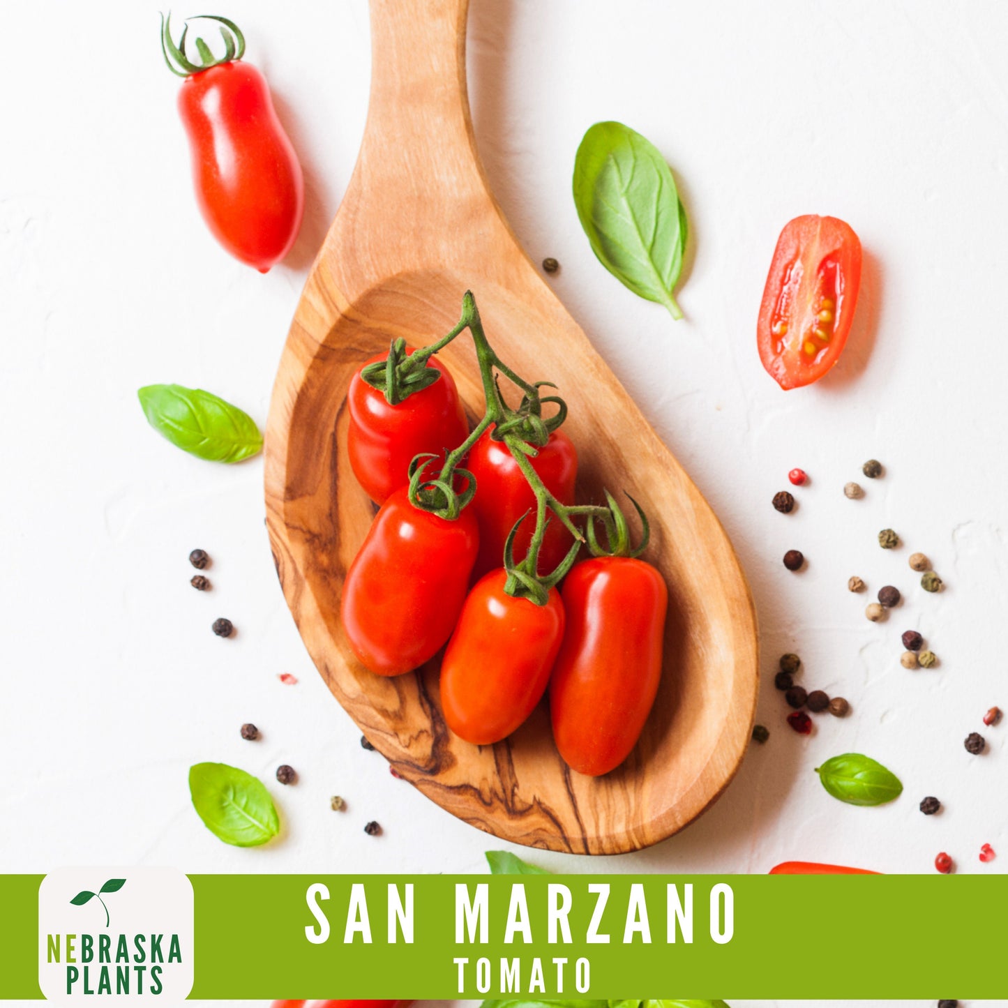 San Marzano Tomato Seeds - Delicious Italian Heirloom Tomatoes Great for Sauce or Enjoying Fresh! - Nebraska Seeds