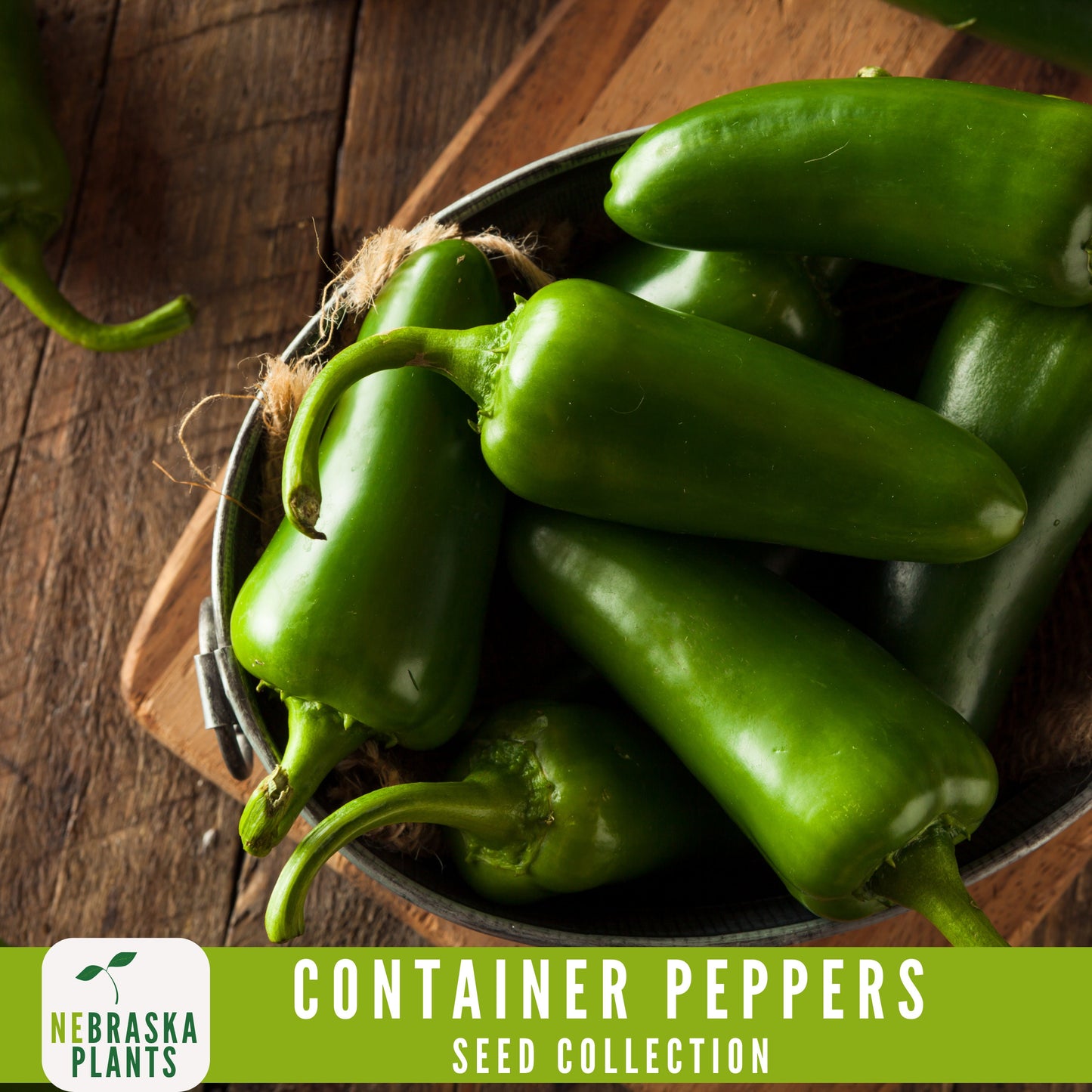 Container Peppers Seed Collection - Nebraska Seeds