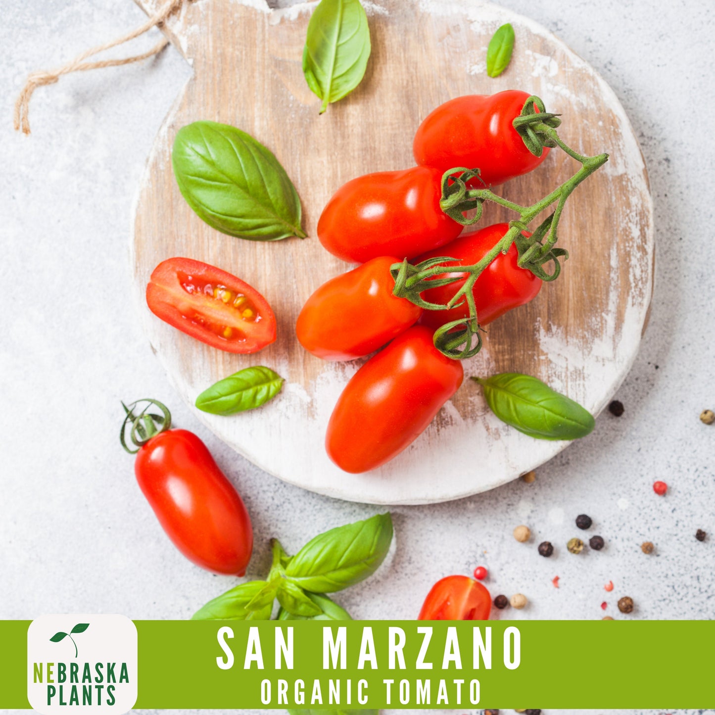 San Marzano Organic Tomato Seeds - Heirloom, Non-GMO - Grow the Authentic Italian Flavor! - Nebraska Seeds