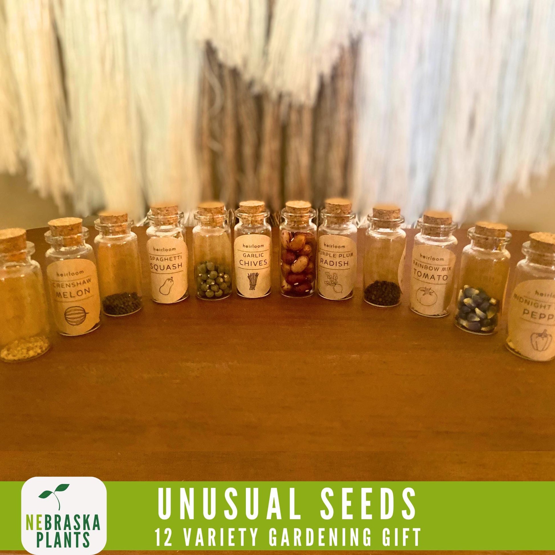 Unusual Seeds Gardening Gift - Nebraska Seeds