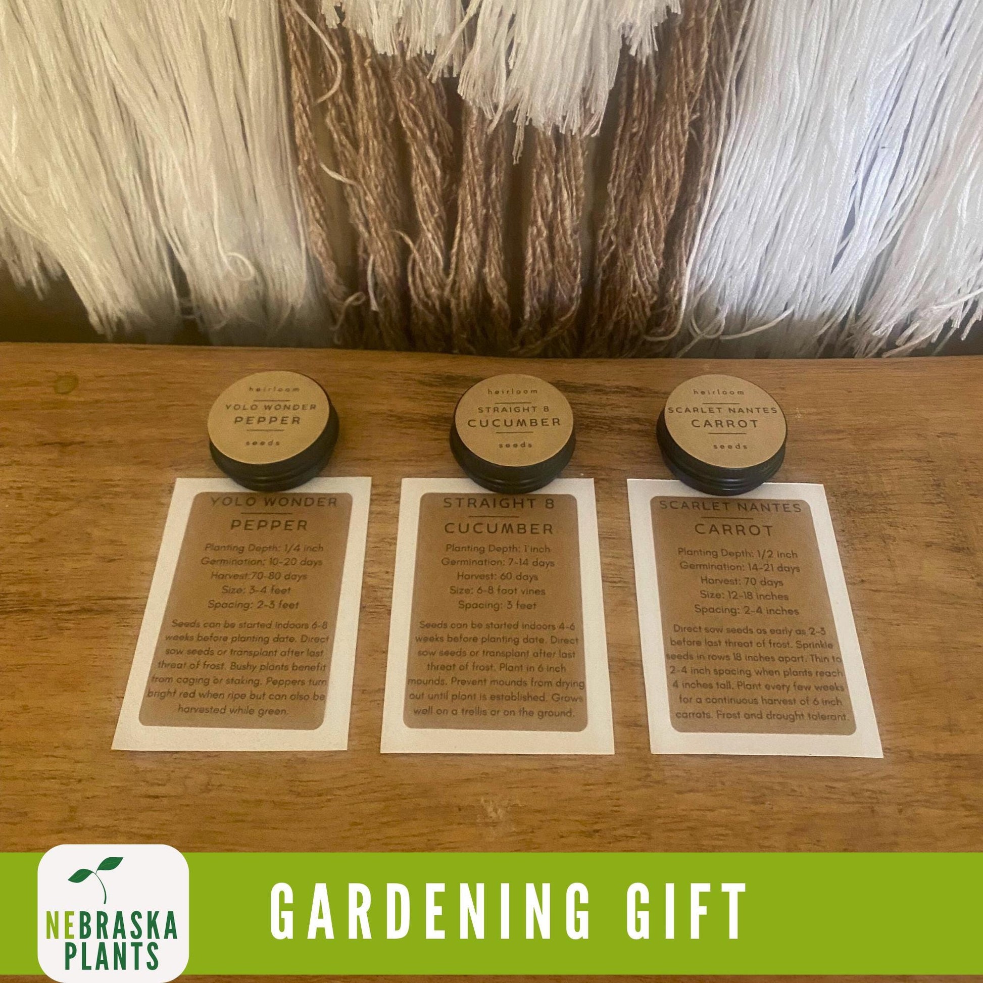 Garden Starter Gift Set - Nebraska Seeds