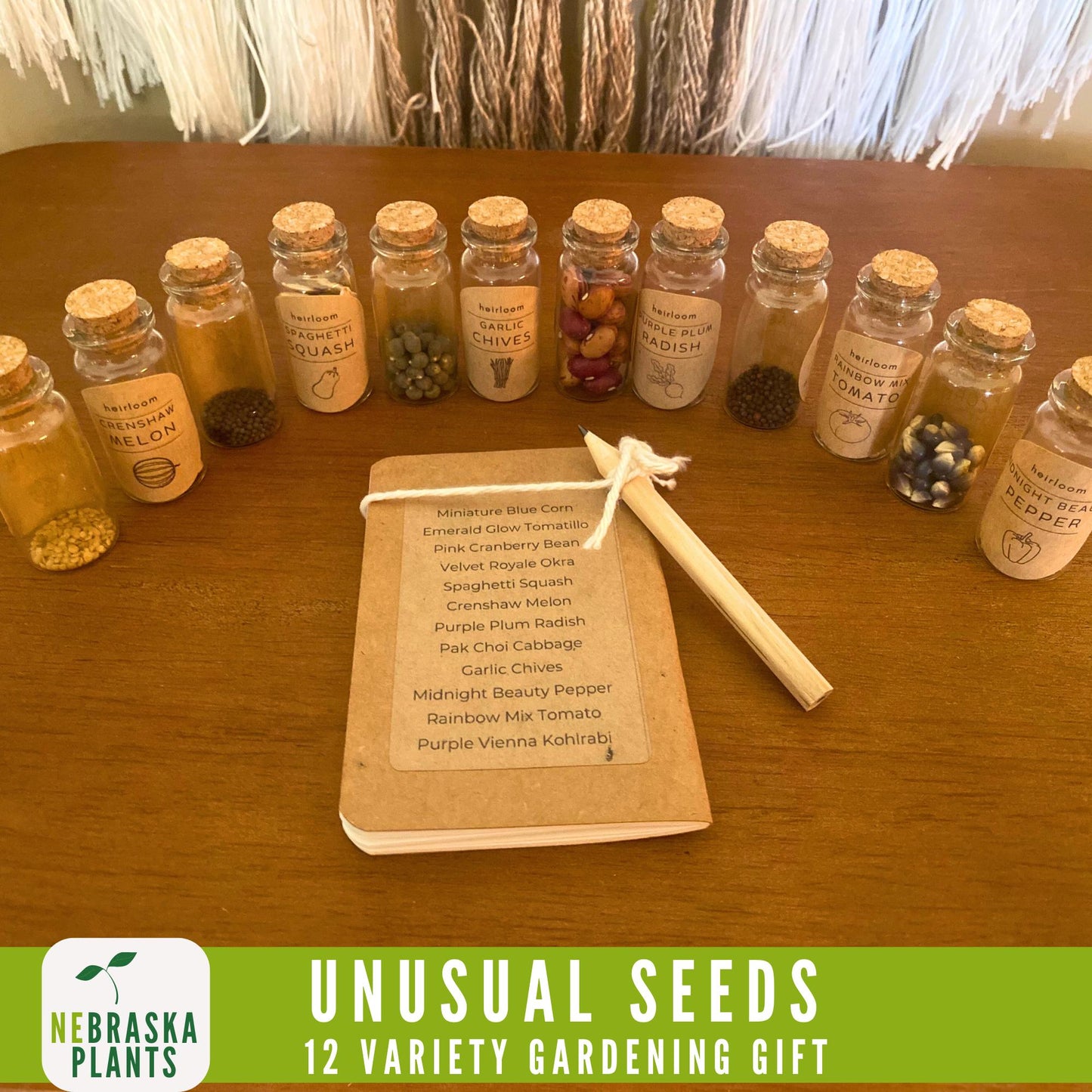 Unusual Seeds Gardening Gift - Nebraska Seeds