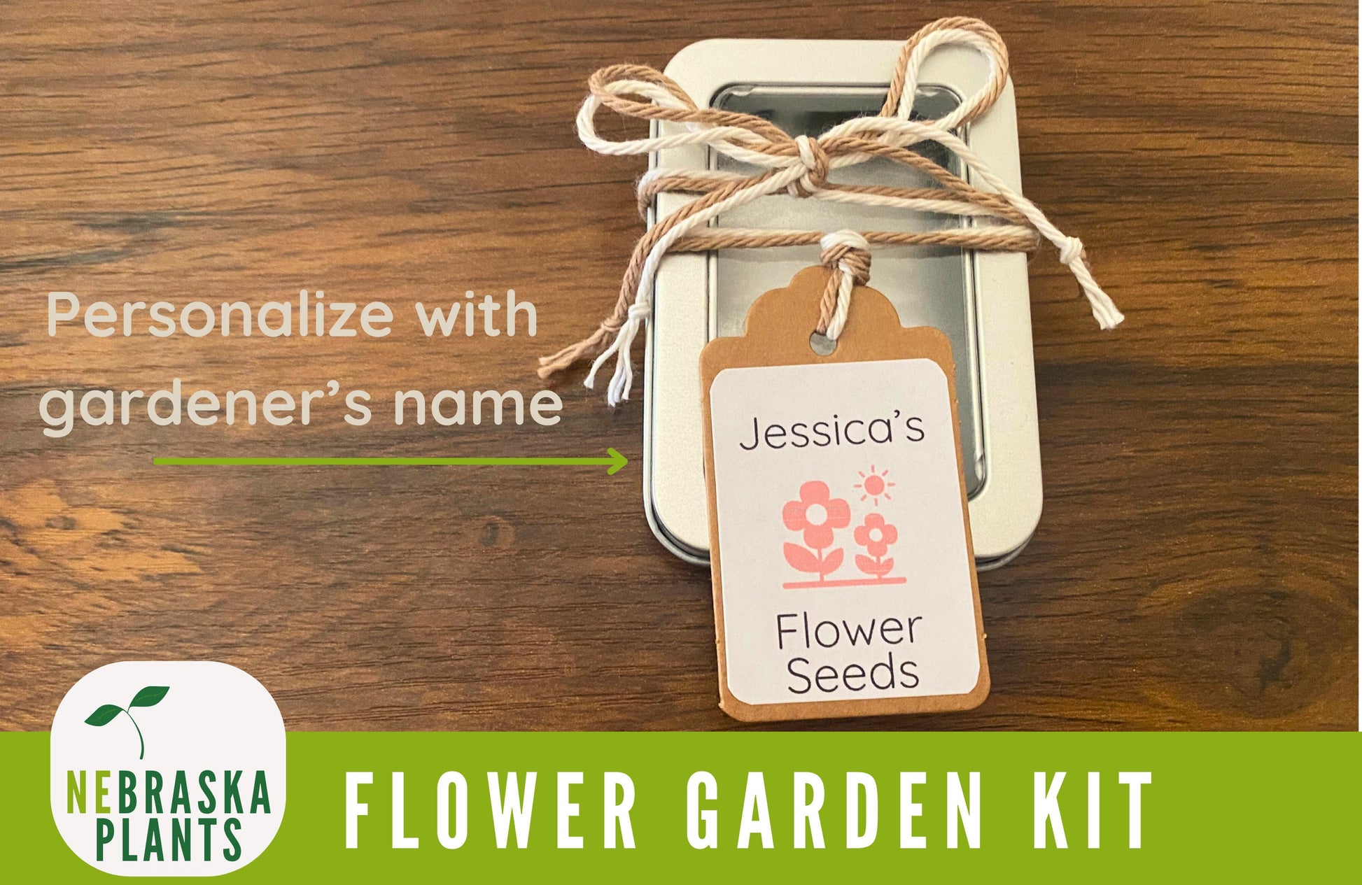 Flower Seed Garden Gift - Flower Seed Gift Collection of 8 Flower Varieties - Nebraska Seeds