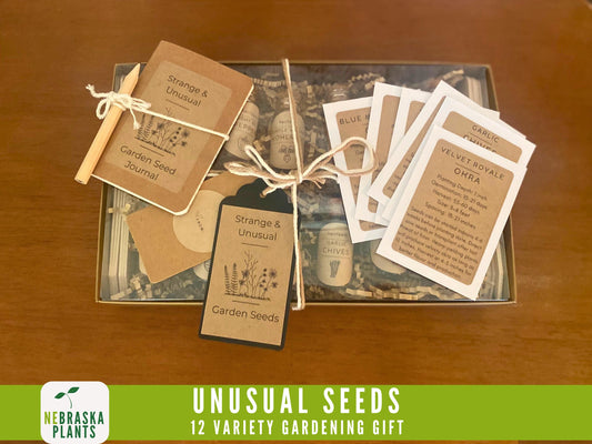 Unusual Seeds Gardening Gift - Nebraska Seeds