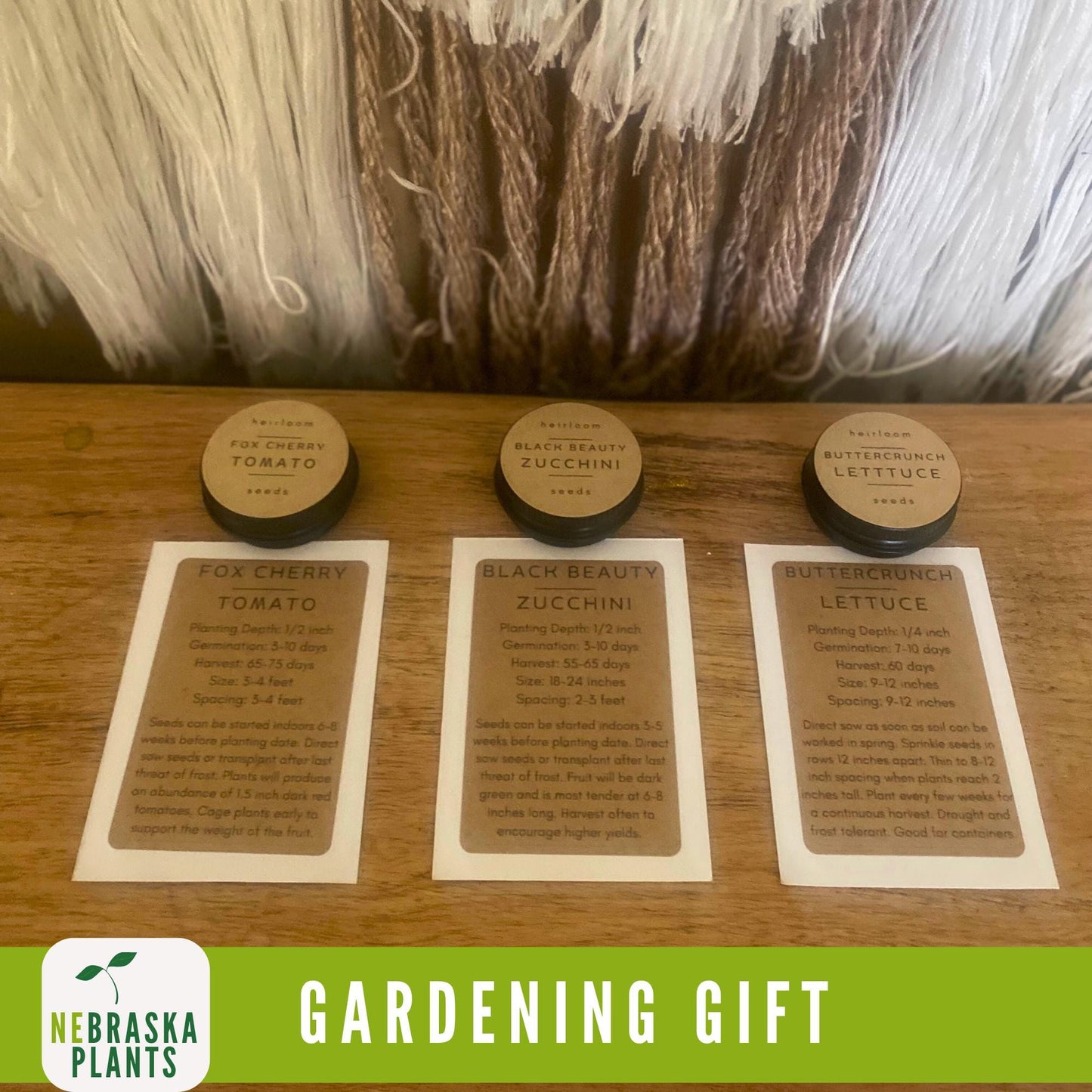 Garden Starter Gift Set - Nebraska Seeds