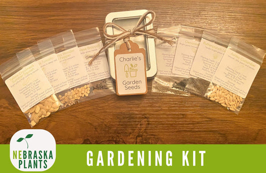 Gardener's Seed Gift - Collection of 8 Heirloom Seed Varieties for Home Gardeners - Nebraska Seeds