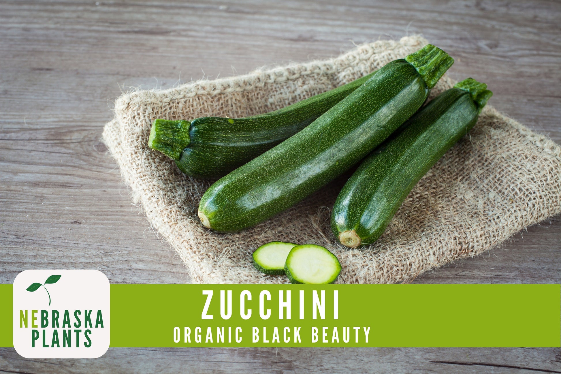 Organic Black Beauty Zucchini Seeds - Black Beauty Zucchini - Heirloom Summer Squash Seeds - Nebraska Seeds