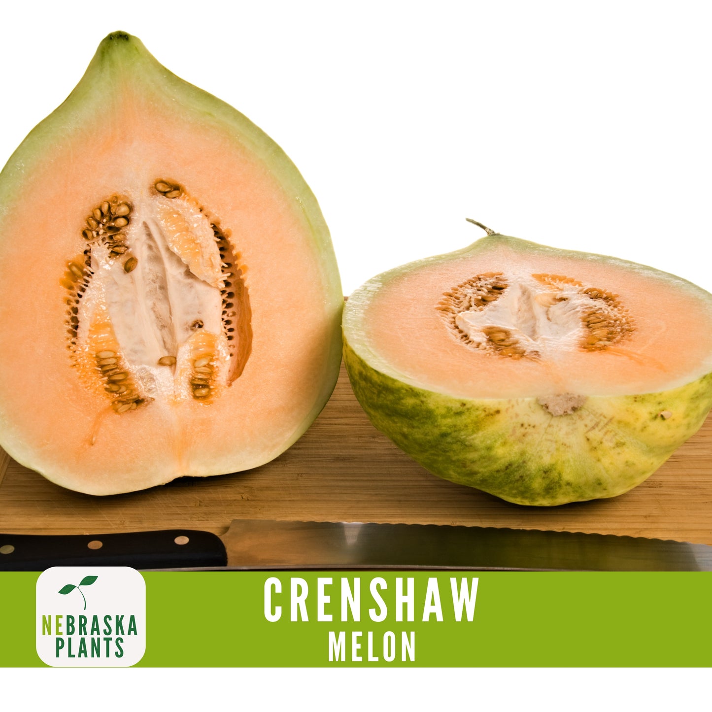 Crenshaw Melon Seeds - Nebraska Seeds