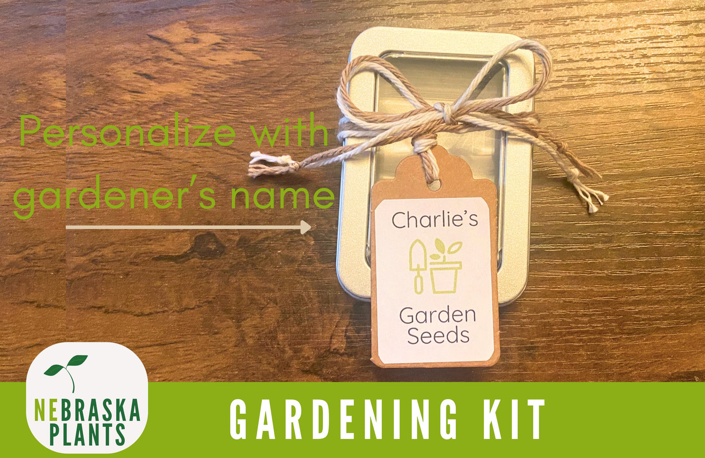 Gardener's Seed Gift - Collection of 8 Heirloom Seed Varieties for Home Gardeners - Nebraska Seeds